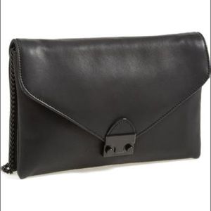 Loeffler Randall Lock  Flap Convertible Clutch